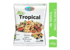 Snack Mix De Frutos Secos Tropical X 40g - El Portugues -