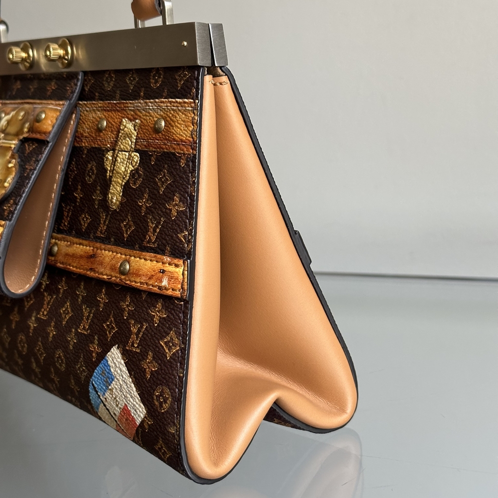 Bolsa de mão Louis Vuitton Crown Frame - Mega do Luxo