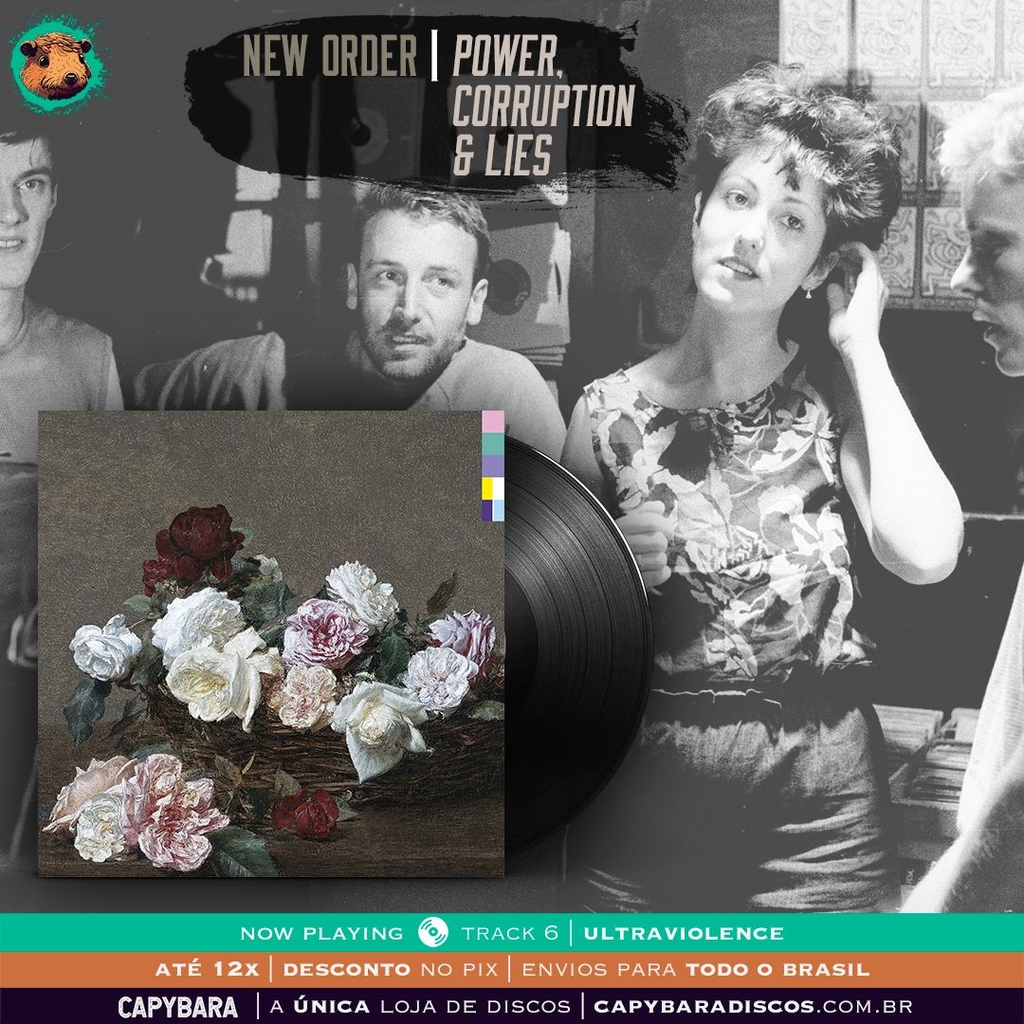New Order Power Corruption And Lies Poster