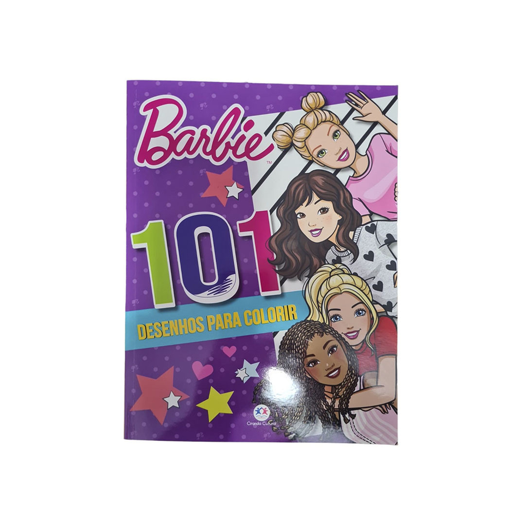 Livro 101 Desenhos Para Colorir - Barbie