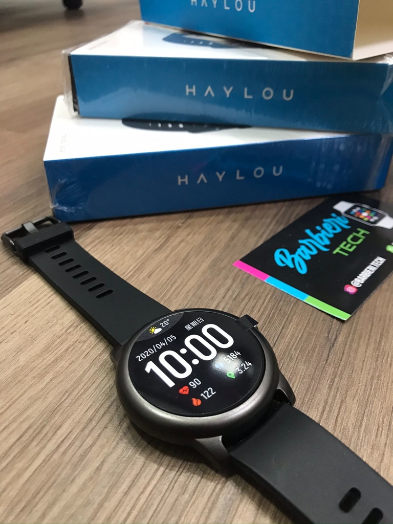 Haylou solar ls05 relógio inteligente smartwatch haylou modelo