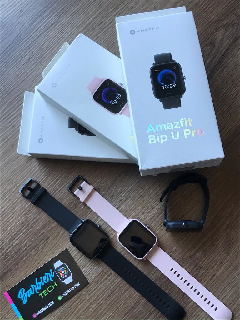 Smartwatch Amazfit Bip U Pro Com Gps Relógio Inteligente 5 Atm 60 Modos de  Esportes