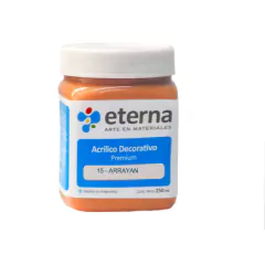 Acrílico Premium ETERNA x 250cm3 (Ver Colores) - tienda online