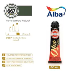 Óleo Prof Alba x 60ml G1 (Ver Colores) - tienda online
