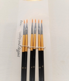 Blister de 6 Pinceles Artist Brush Linner Cortos - comprar online