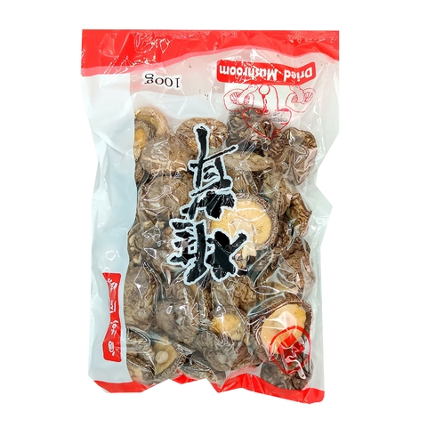 SHITAKE SECO INTEIRO - 100g - Miki Produtos Orientais