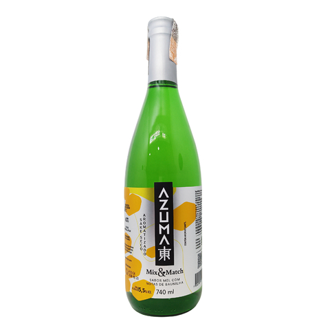 Saquê Azuma Dourado Sake Seco 740ml 12 Unidades