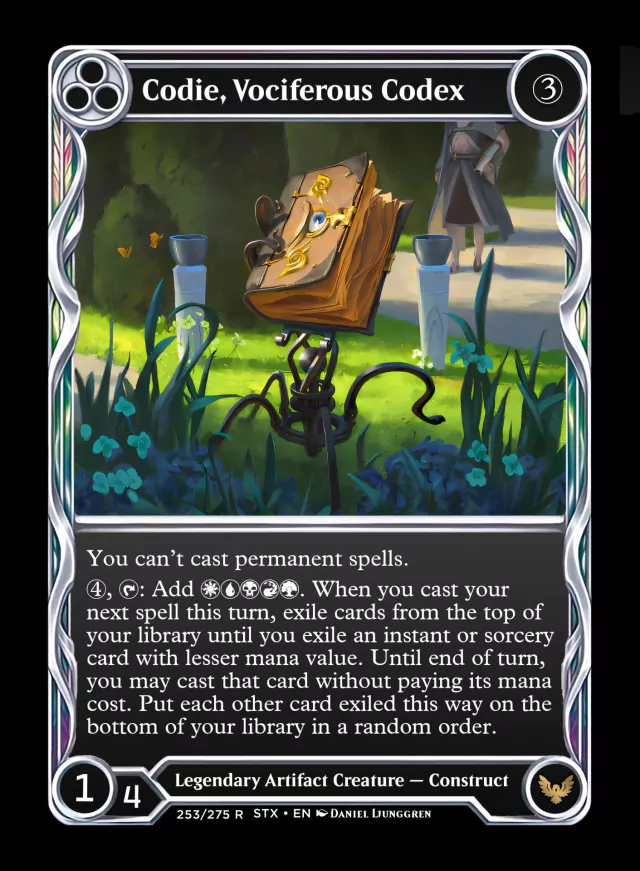 DECK (Codie ) Commander by MAGRIM MTG ARTESANAL