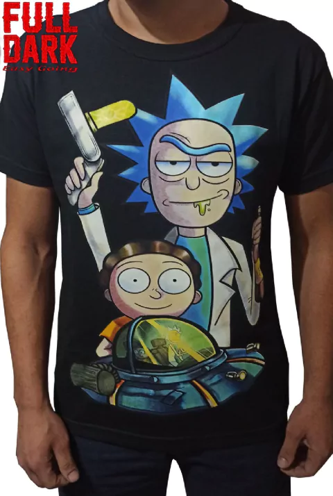 Remera Rick y Morty