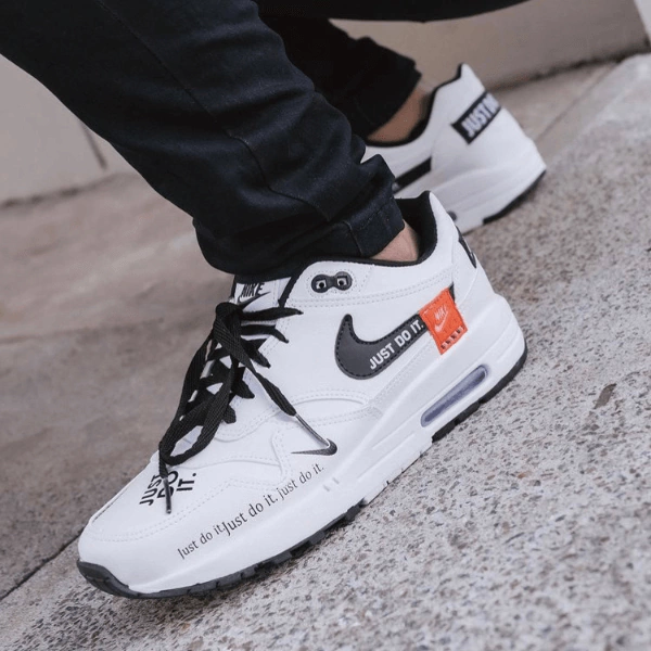 Nike Air Max Just Do It White and Black