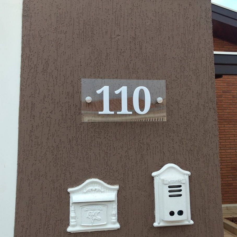 INSEGNE CASA PERSPEX / TARGA / PORTA / NUMERO / ACRILICO - Foto 4