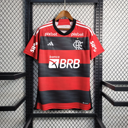 Camisa Flamengo Home 23/24 Adidas Torcedor Masculina -Todos os ...