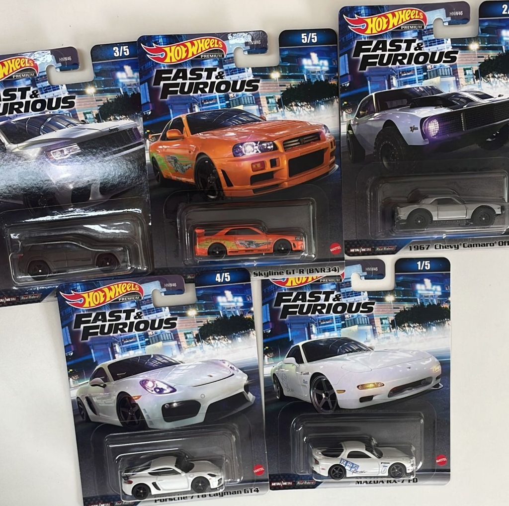 Coleção Hot Wheels Velozes e Furiosos