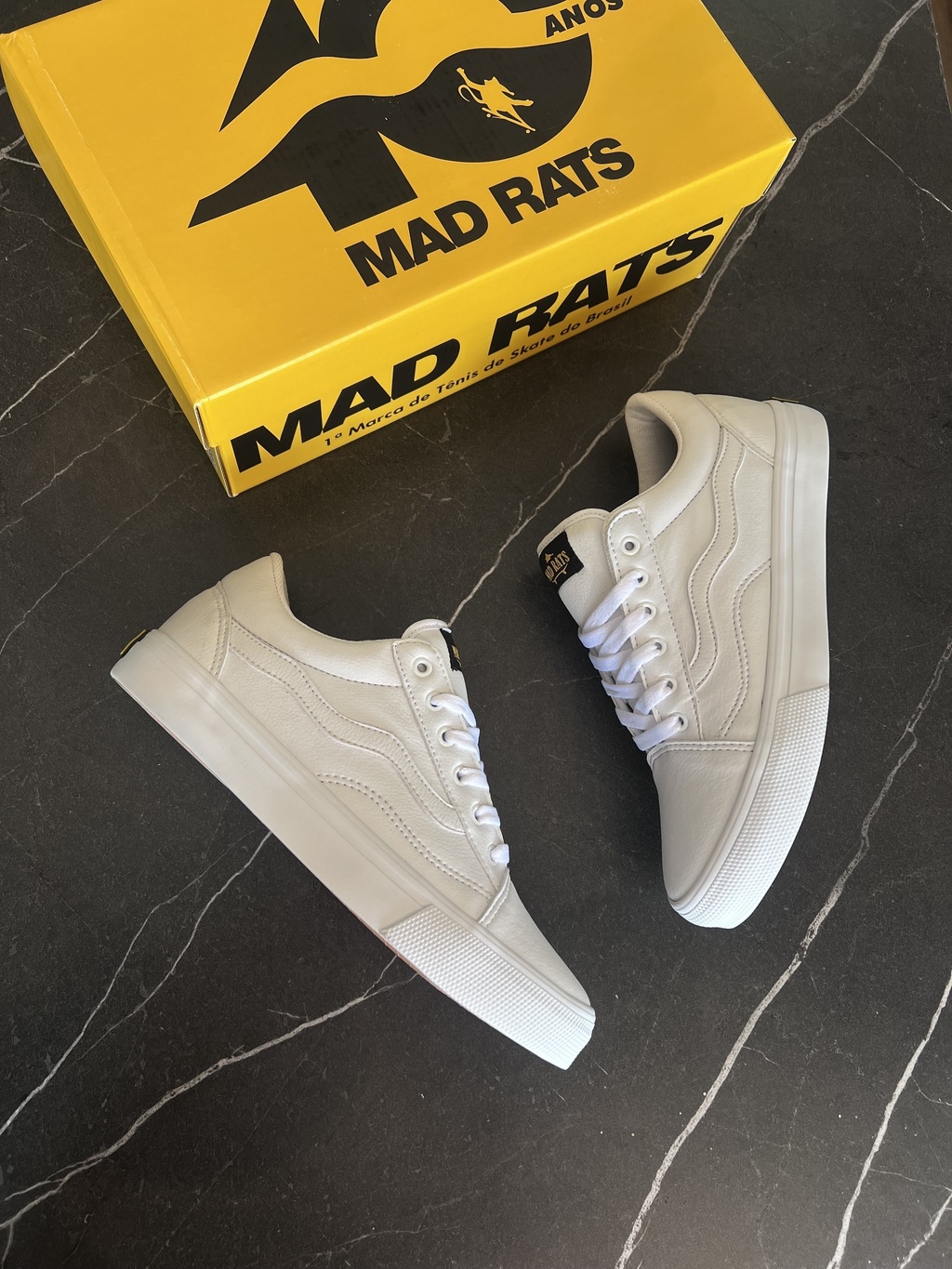 Tênis Skate Old School Mad Rats Hi Top Oficial