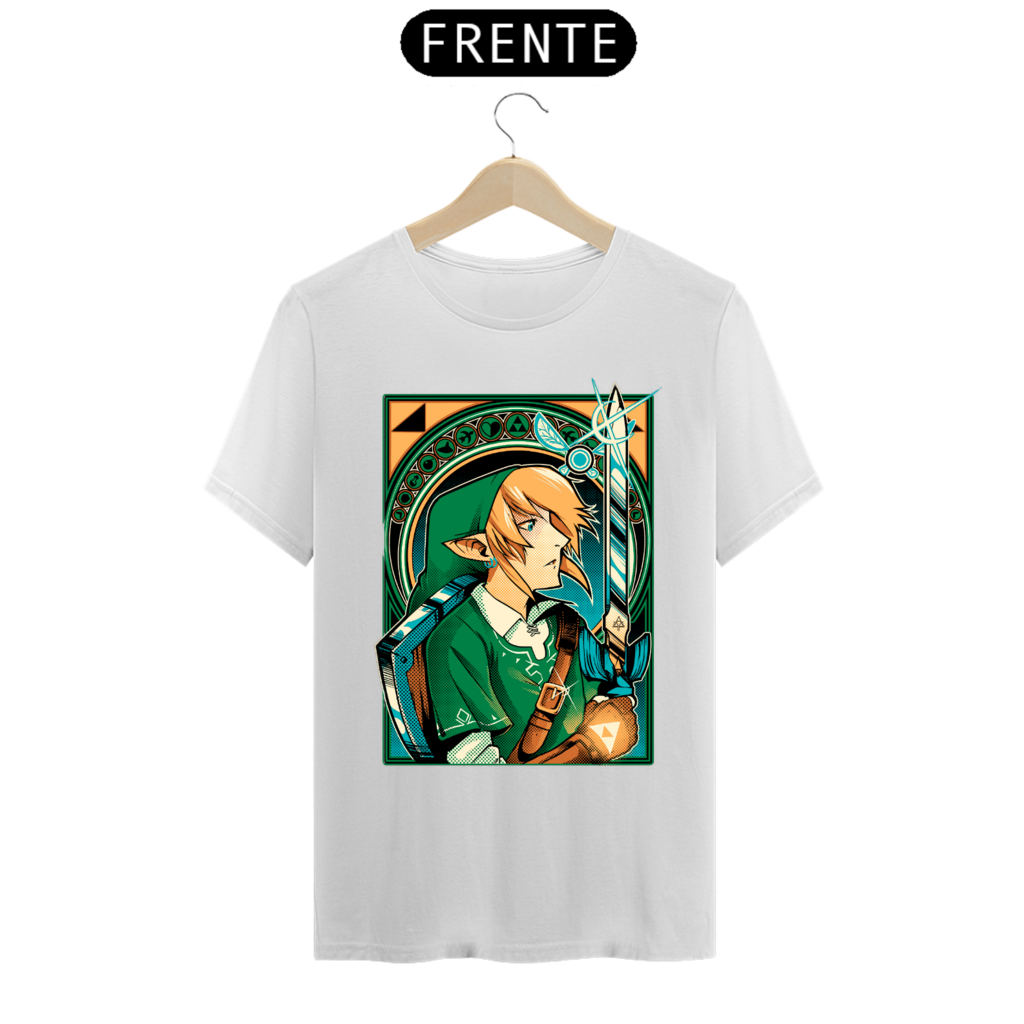 CAMISA 100% ALGODÃO - LINK - THE LEGEND OF ZELDA