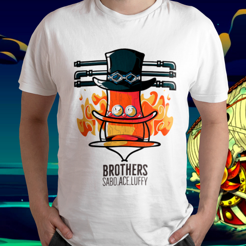 CAMISETA 100% ALGODÃO - WANTED LUFFY GEAR 5