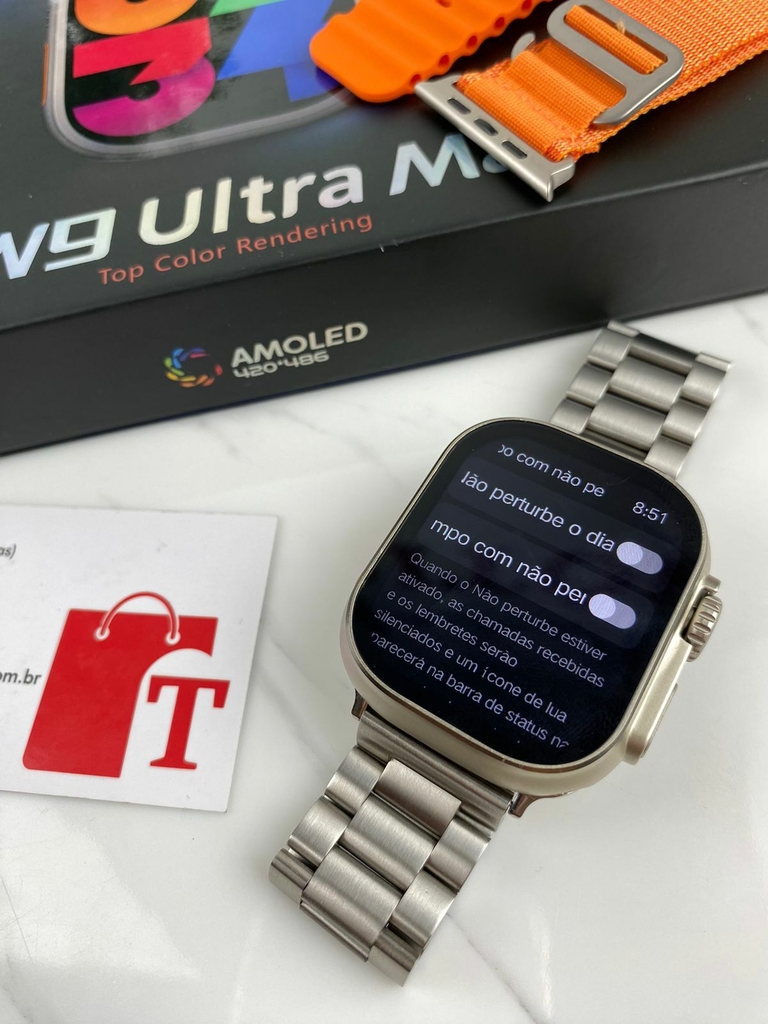 Fundo Relógio Digital Smartwatch No único Dispositivo De