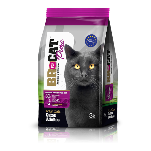 Br for cat pure gatos adultos (Pollo)
