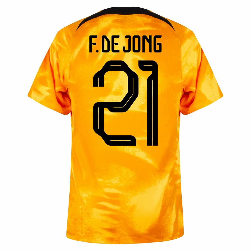 Camisa Holanda I 22/23 [ F. De Jong ] - Masculina