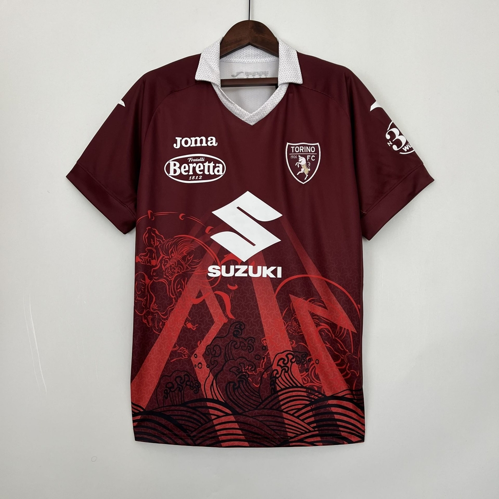 Camisa Joma Torino I 23/24 - Vinho