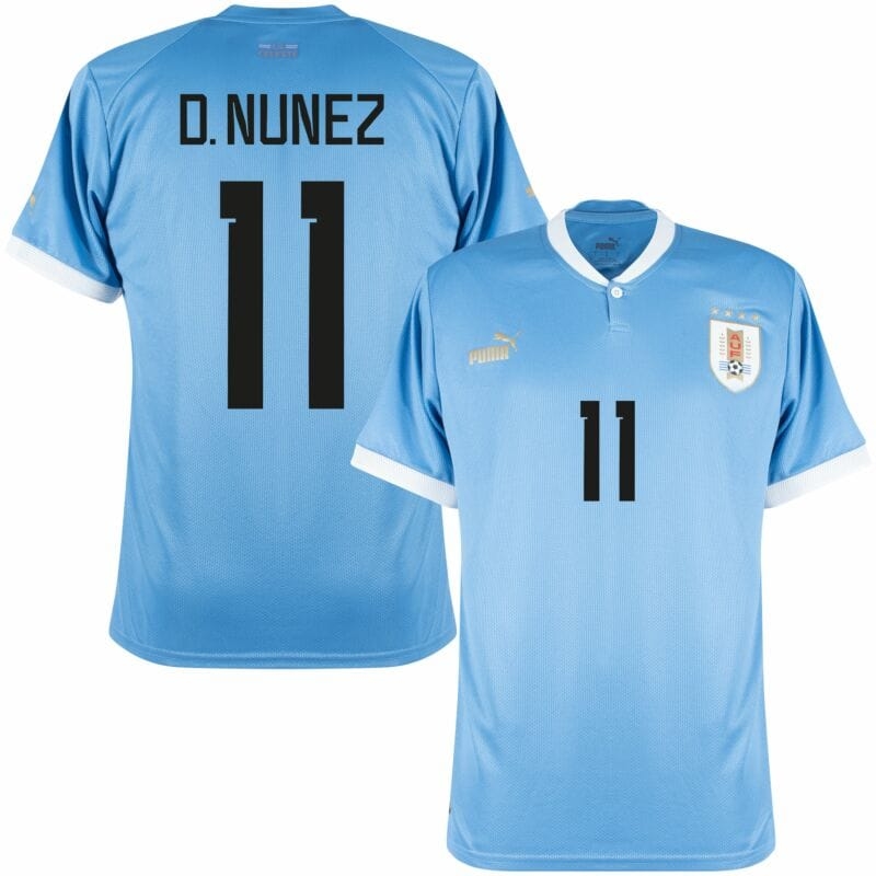 Camisa Uruguai I 22/23 [ D. Nunez ] - Masculina