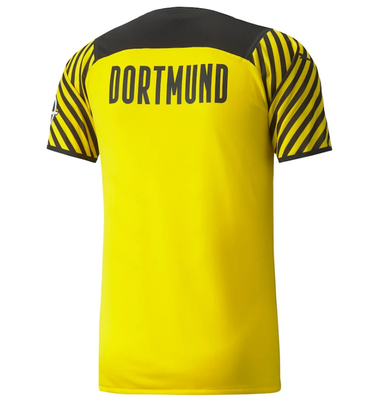 Camisa Borussia Dortmund I 2023 Jogador Masculina - Amarela e Preta