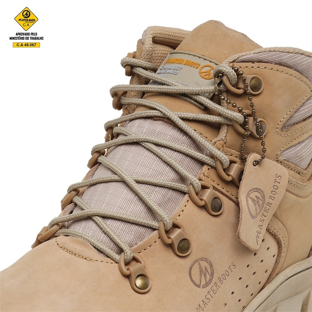 Bota Master Boots 2113 C.A – Cinza Rosa – Loja de Botas