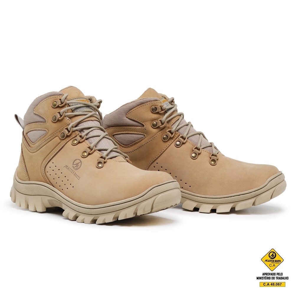 Bota Master Boots 2113 C.A – Cinza Rosa – Loja de Botas