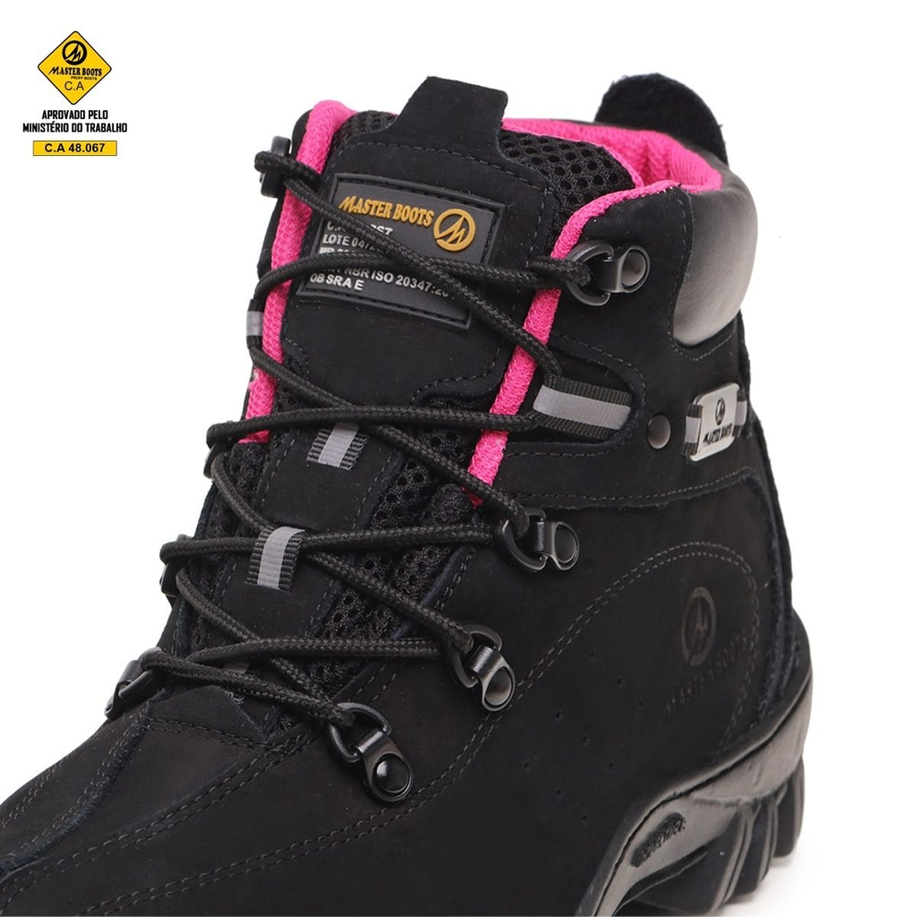 Bota Master Boots 2113 C.A – Cinza Rosa – Loja de Botas