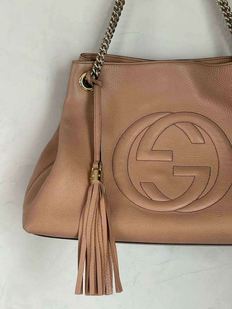 Bolsa Gucci Soho Marrom