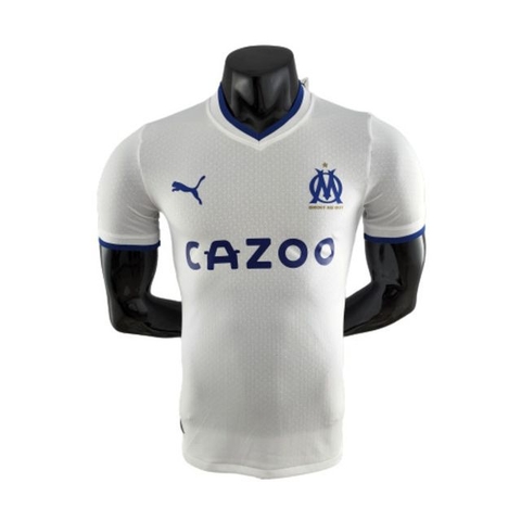 Camisa Olympique de Marseille I 2022/23 Jogador - Branco