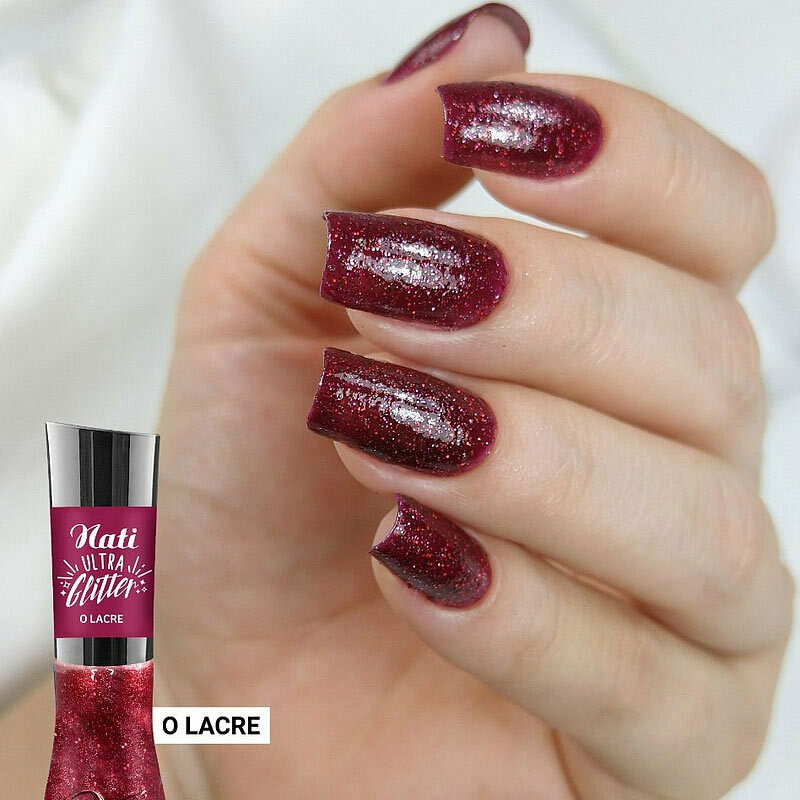 Esmalte Nati Se Joga! Coleção Ultra Glitter