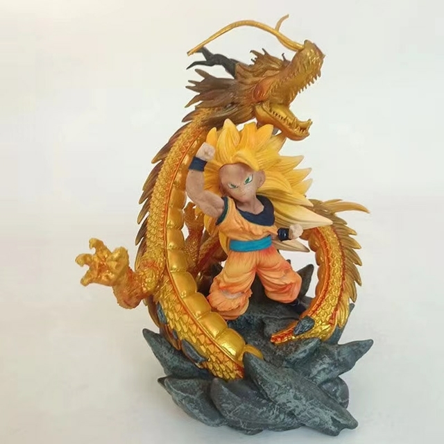 Goku Dragon ball Z 15cm figura super saiyan Colecionavel