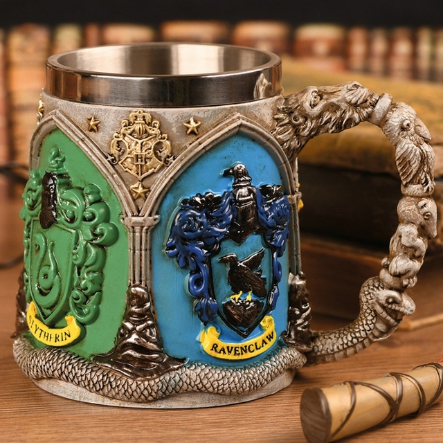 Caneca Harry Potter Casas De Hogwarts Ravenclaw Corvinal