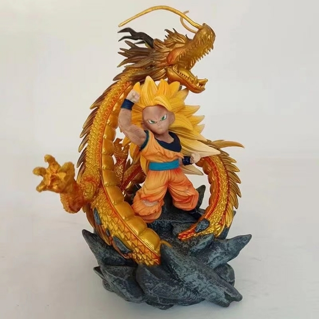 Boneco Goku Super Saiyan 3 Dragão Ball Z S/ Caixa