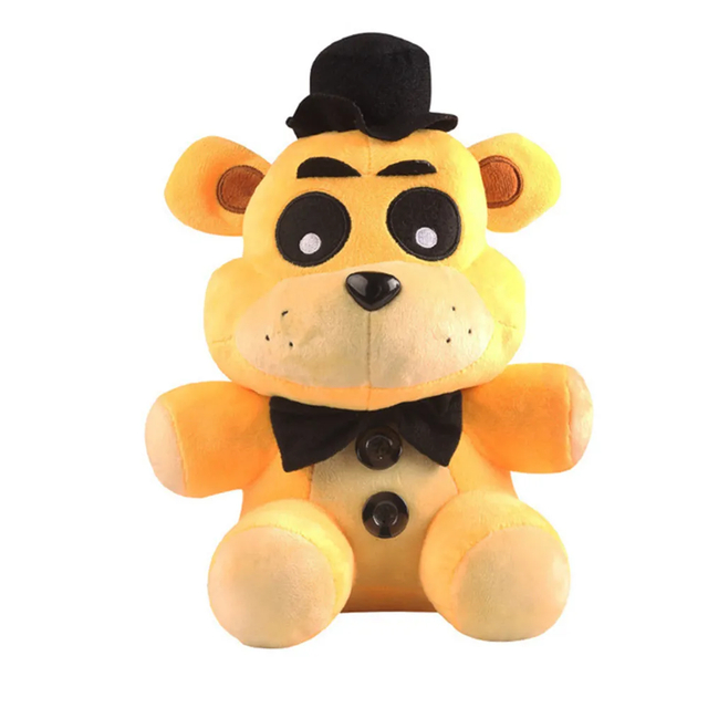 FNAF Freddy's Plush Toy para crianças, bichos de pelúcia, urso