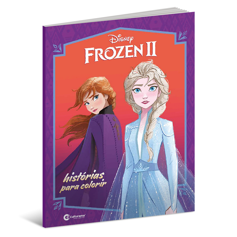 Arte Digital Para Colorir-Frozen