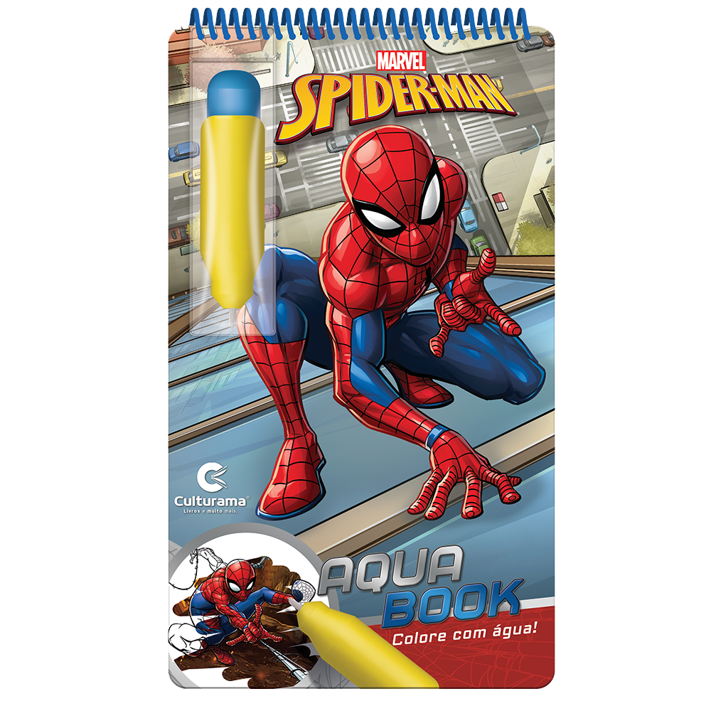 Colorir e Aprender Marvel - Spidey 1 Aranha