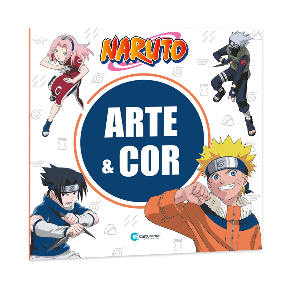 Arte e Cor - Naruto