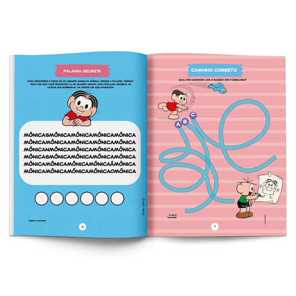 Livro - Turma da Mônica Diversão com Adesivos - Mônica e Cebolinha em  Promoção na Americanas