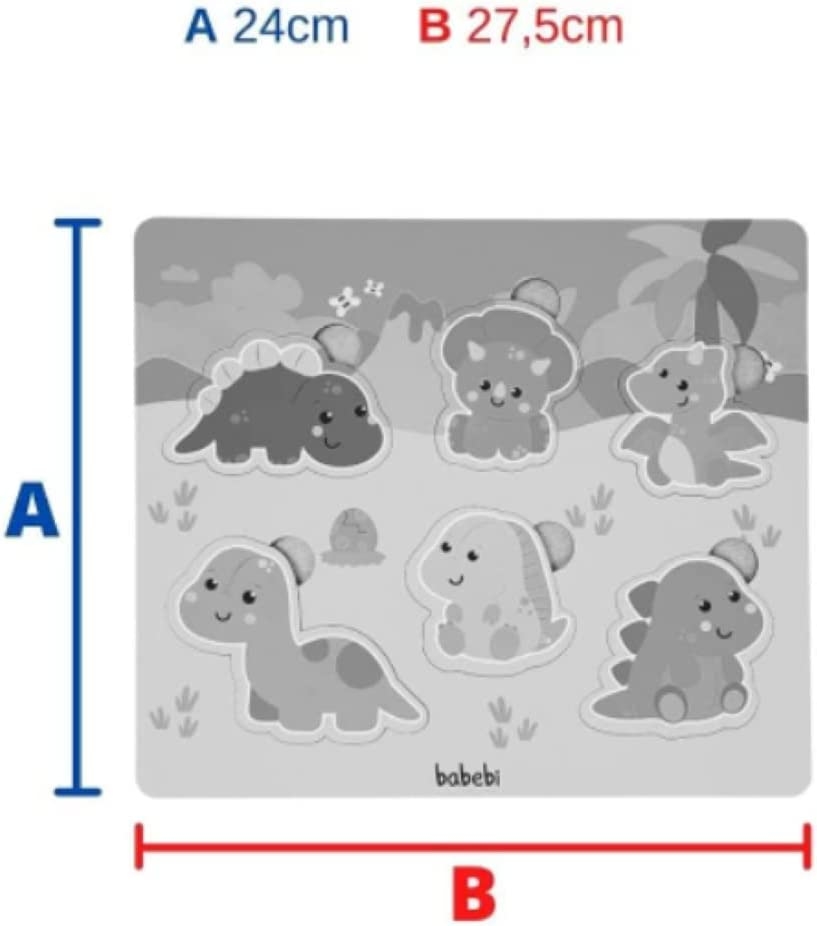 Compre Quebra-cabeça de encaixe - Dinossauros