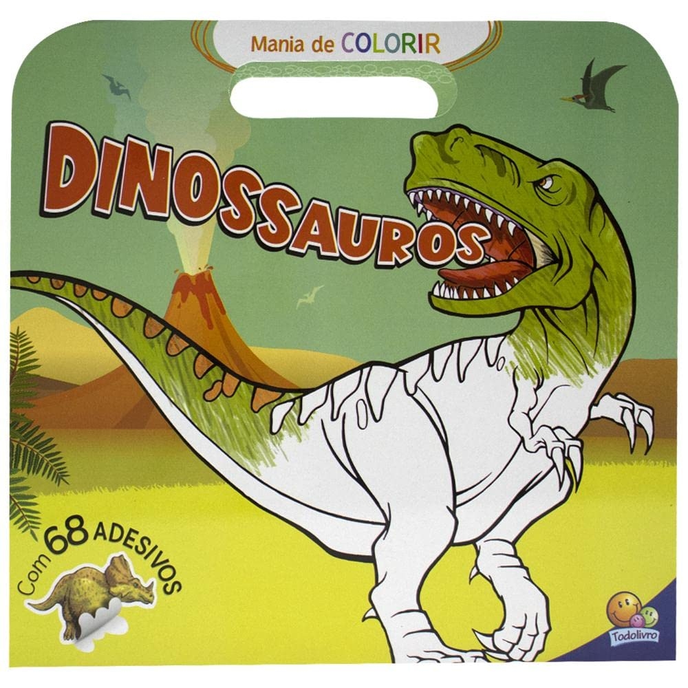 Mania de Colorir: Dinossauros