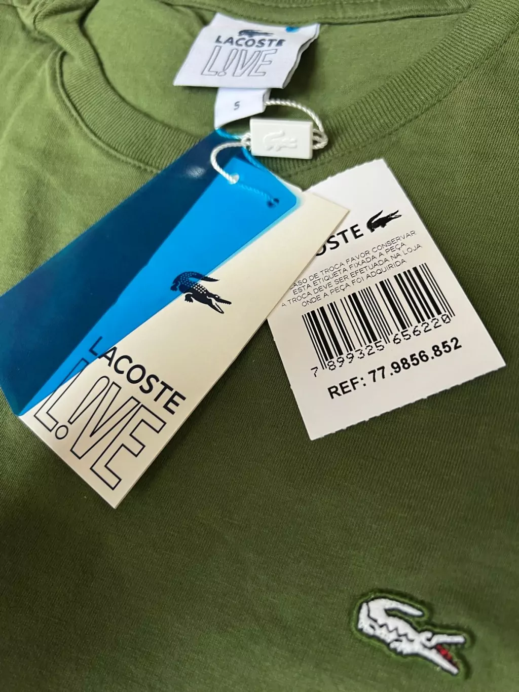Camiseta Peruana Cotton Lacoste 003 - Pac Fábrica