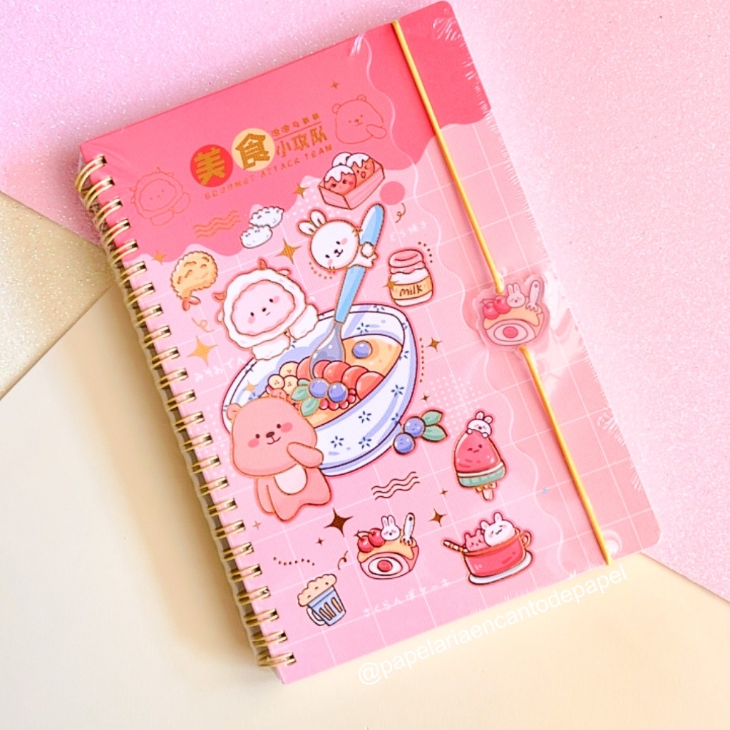 Comprar Caderno Kawaii Menor Preço