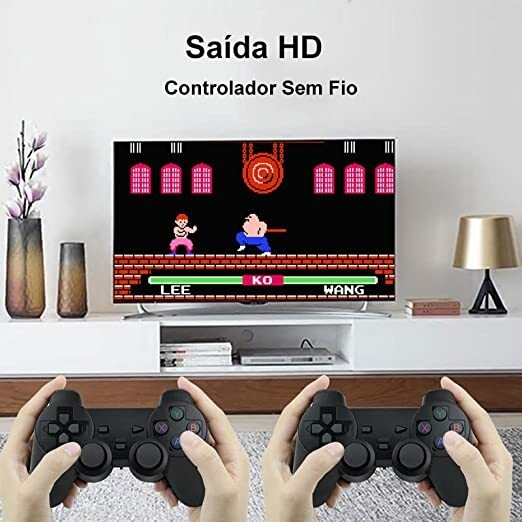 Controle Paralelo Com Fio PS1 Novo - Meu Game Favorito