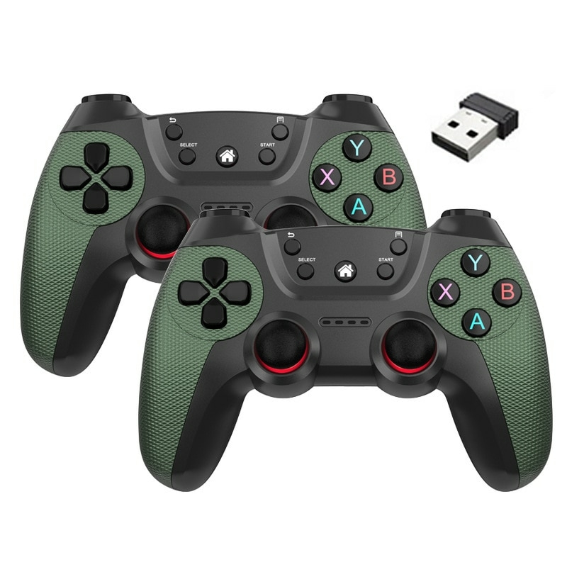 PC Gamepad para Xbox 360, Controlador de jogo sem fio 2.4G, Gaming