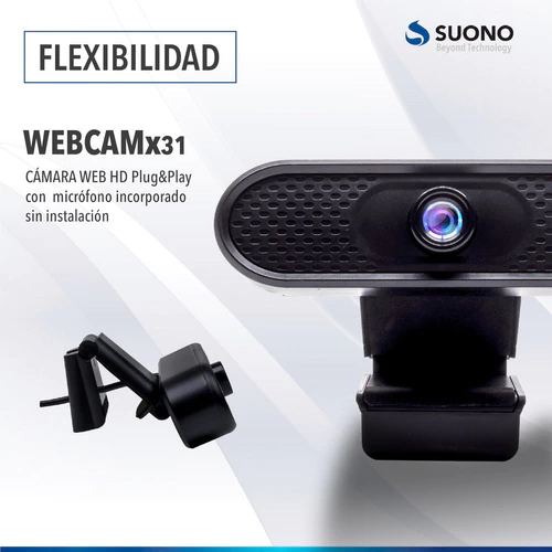 Camara Web Webcam Hd Usb Micrófono Incluido Streaming Zoom