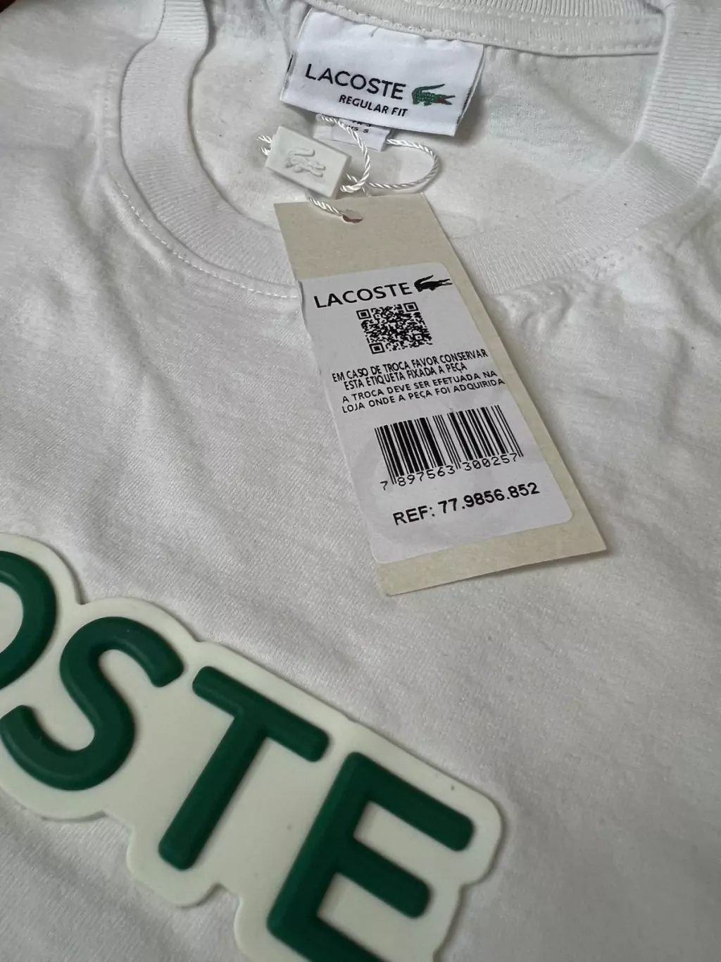 Camiseta Peruana Cotton Lacoste 004 - Site das Marcas