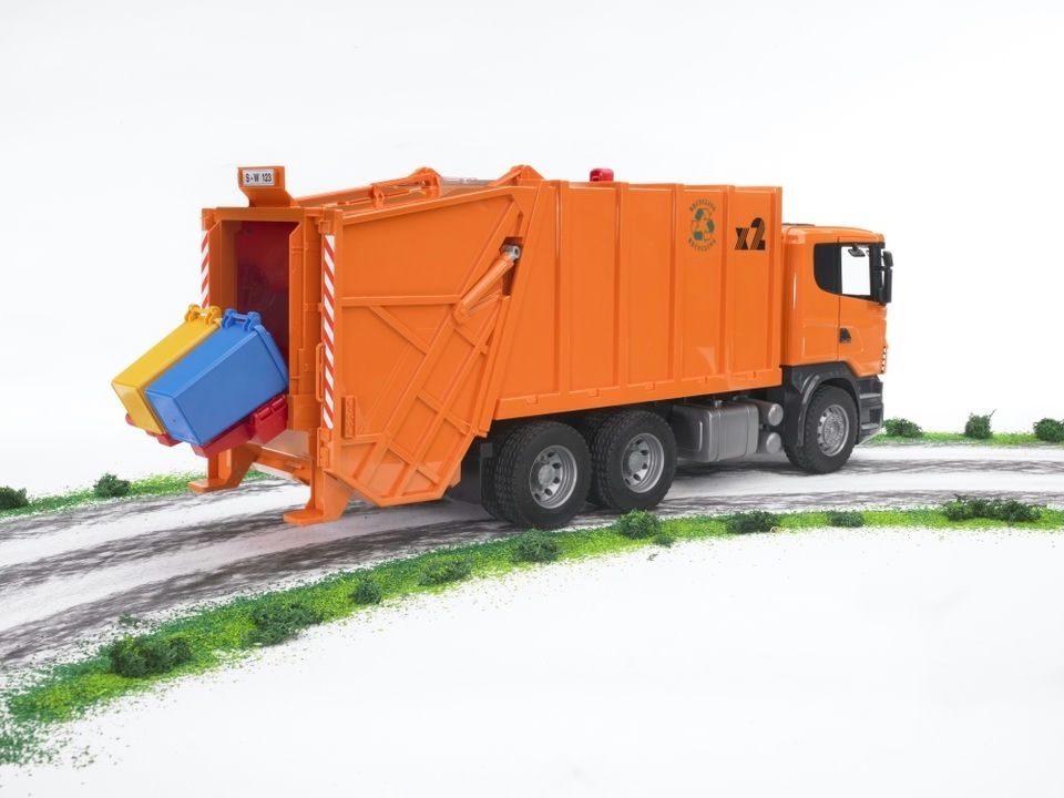 brinquedos carrinhos e pistas carrinhos colecionaveis caminhao de lixo  scania r series bruder - Busca na Patota Brinquedos