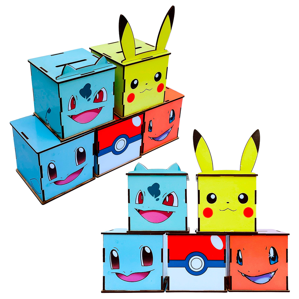 Apliques Pokémon para Parede 15cm